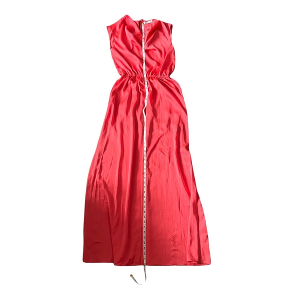 NWT: Robert Rodriguez: Coral Grecian Maxi Dress - Picture 11 of 16